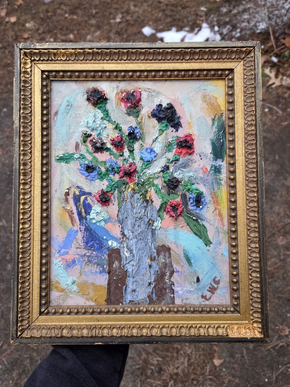 Vintage Floral Painting